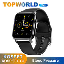 Kospet-smartwatch gto 2020 unissex, relógio inteligente com monitoramento de pressão arterial, ip68, bluetooth, à prova d'água, pulseira para crianças 2024 - compre barato