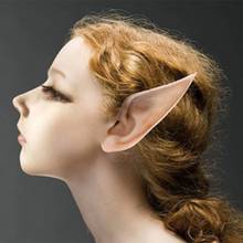 2021 Mysterious Angel Elf Ears Latex Ears For Fairy Cosplay Costume Accessories Halloween Decoration Photo Props Adult Kids Toys 2024 - buy cheap
