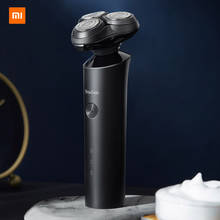Xiaomi Showsee-afeitadora portátil para hombre, máquina de afeitar con 3 cuchillas, resistente al agua, para Barba, nuevo 2024 - compra barato