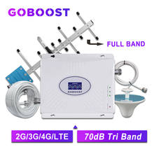 GOBOOST cellular amlifier 4g signal booster cell phone 2g 3g 4g mobile repeater gsm 900 1800 2100 amplifier lte 2600 booster kit 2024 - buy cheap