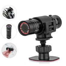 Câmera de vídeo para bicicleta mountain bike, câmera para esportes, filmadora dv f9 full 1080p, gravador de vídeo para carro, lanterna 2024 - compre barato