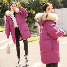 Winter Coat Women Clothes 2020 Parka Korean Warm Jacket Womens Coats Big Fur Collar Hooded Wmen Parka Dyy-GJC8905 YY2008 2024 - buy cheap