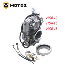 ZS MOTOS-bomba de aceleración HSR42 Mikuni 42/45/48mm, carburador de rendimiento, TM42-6 42-18, Harley EVO, cámara, para 4T 2024 - compra barato