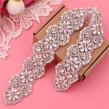 Rhinestone Wedding Belts Diamond Belts Bridal Belts Dinner Dress Belts Wedding Accessories 2024 - buy cheap