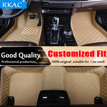 Customized car floor mats for Toyota RAV4 Hybrid Harrier Camry Cruiser 100 200 Prado 120 150 4Runne 3D Avensis rug carpets liner 2024 - buy cheap