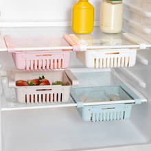 4 Colors Refrigerator Organizer Drawer Kitchen Storage Spacer Layer Storage Rack Kitchen Organizer And Storage Cocina Shelf 2024 - buy cheap
