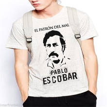 Gangster, Pablo Escobar T Shirt, Mafia, Mobster, Luciano, Scarface, Al Capone Vintage Tee Shirt 2024 - buy cheap