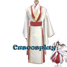 Disfraz de Cosplay de Xian Lian Yue Shen, disfraz de la novela antigua Tian Guan Ci Fu, Cosplay de pavo real Platino, conjunto completo para fiesta hecho a medida 2024 - compra barato