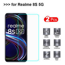2PCS Tempered Glass for Realme 8S 5G Screen Protector Film Explosion-proof Protective Glass on Realmi 8 s 8s 5G RMX3381 Pelicula 2024 - buy cheap