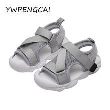 YWPENGCAI 2020 Summer Kids Shoes Boys Sandals Size 21-30 Toddler Sandals Breathable Mesh Children Beach Shoes Girls Sandals 2024 - buy cheap