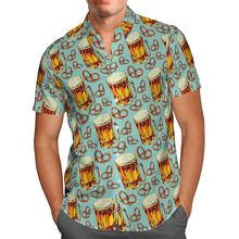 Beer 3D Printed Beach Hawaiian 2021 Summer Anime Shirt Short Sleeve Shirt Streetwear Oversized 5XL Camisa Social Chemise Homme 2024 - buy cheap