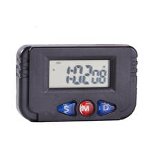 Reloj despertador de viaje portátil y compacto, alarma electrónica Digital pequeña con batería y fecha, NA813A, NA613D 2024 - compra barato