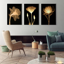 Nórdico floral flor botânica parede arte da lona cartaz pintura minimalista impressão imagem decorativa escandinavo casa imagem 2024 - compre barato