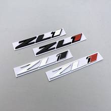 Pegatinas de Metal 3D ZL1 para coche, emblema, insignia, calcomanías para maletero, para Chevrolet Camaro, Colorado, SIERRA, GMC, Urban, 1 ud. 2024 - compra barato
