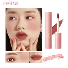 Pinkflash batom líquido para maquiagem, batom de dupla utilização, gloss labial, primer à prova d'água, maquiagem de beleza, nude 2024 - compre barato
