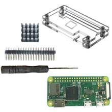 for Raspberry Pi Zero W Kit 5MP HeatSinks Screwdriver Zero Case Cable 15cm 2024 - buy cheap