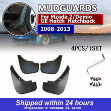 Guardabarros de coche para Mazda 2/Demio GE Hatchback 2008-2013, guardabarros, accesorios 2024 - compra barato