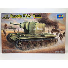 1: 35 World War II Soviet Red Army Kv - 2 Tanks Military Assembly Model Armored Vehicles 2024 - buy cheap