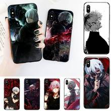 Anime tóquio ghoul telefone estojo para iphone 11 12 mini pro xs max 8 7 6s plus x 5S se 2020 xr 2024 - compre barato
