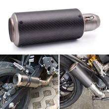 51mm 61mm Motorcycle pipe exhaust with DB killer Exhaust Pipe Muffler For Yamaha fz 1 09 6 fzr 400 FZ1 FZ6 FAZER XSR 700 900 2024 - buy cheap