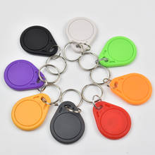 (100pcs) T5577 Rewritable Programmable RFID 125 KHz Keychain Keyfobs Key Finder For Copy EM4100 Cards 2024 - buy cheap