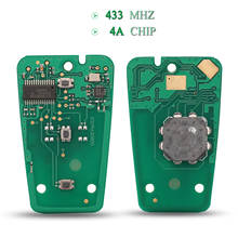 Bilchave 4A Chip 433Mhz FSK Remote Flip Car Key Circuit Board ASK For Peugeot 208 308 508 3008 Citroen C4 DS4 DS5 HITAG2 2024 - buy cheap