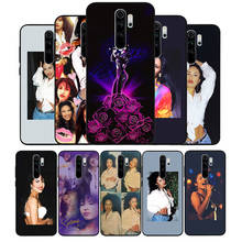 Selena black Silicone Phone Case For Redmi note 8 7 Pro S 8T for redmi 9 7A Cover 2024 - buy cheap