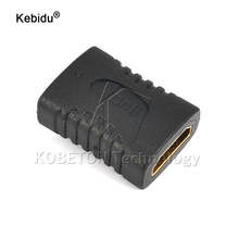 kebidu High Quality  Female to  Female Connector  HDMI-compatible Cable Cord Extension Adapter Converter for PC DVD 1080P HDTV 2024 - buy cheap