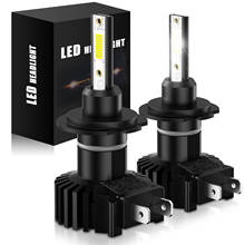 Mini lâmpada de led canbus para carro, 2 peças, faróis de neblina led h1 h8 h9 h11 9005 hb3 9006 h10 sem rádio 2024 - compre barato