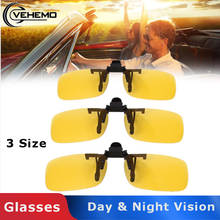 Vehemo Polarized Clip Night Vision Sight Driving Outdoor Sunglasses For Men Women Motorcycle goggles Car glasses 2024 - buy cheap