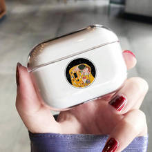 Klimt-capa transparente para fone de ouvido, proteção para airpods pro, caixa de carregamento 2024 - compre barato