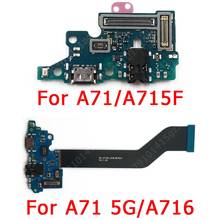 Original Charging Port For Samsung Galaxy A71 5G Charge Board USB Connector PCB Socket Flex Mic Replacement Repair Spare Parts 2024 - buy cheap