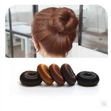1Pcs Fashion Magic Hair Donut Bun Maker Women Girls Wig Sponge Easy Big Ring Hair Styling Tools Hair Accessories 2024 - buy cheap