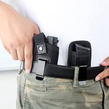 Caça glock 17 19 22 23 arma coldre iwb pistola coldre para a mão esquerda direita tático cintura escondida transportar compartimento bolsa 2024 - compre barato