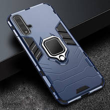 Funda protectora para Huawei Nova 5 T 5 T, cubierta de PC con soporte de anillo para dedo, funda de teléfono para Nova 5 T, a prueba de golpes, carcasa reforzada con parachoques 2024 - compra barato