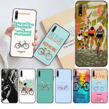 BIKE CYCLING art Phone Case for Huawei Honor 30 20 10 9 8 8x 8c v30 Lite view pro 2024 - buy cheap