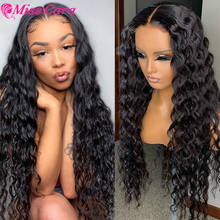 Malaysia Lace Front Wigs Loose Deep Wave Wig T Part Transparent Lace Frontal Wig Can Be Colored 4x4 Closure Wigs For Black Women 2024 - buy cheap