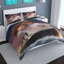Jack and Rose Titanic Film 3D Printed Bedding Set Comforter Cover / Duvet Cover with Pillowcases Bed Linens for Couple Lovers 2024 - buy cheap