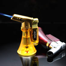 Windproof Turbo Small Spray Gun Blue Flames Visible Gas Lighter Cigar Tube Kitchen Outdoor Lighter Gadgets For Men 2024 - buy cheap