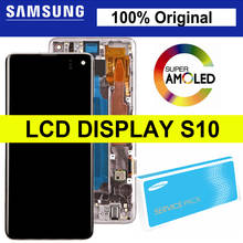 6.1'' Original Super AMOLED LCD For SAMSUNG Galaxy S10 G973F/DS G973U G973 SM-G973 Display Touch Screen Digitizer Repair Parts 2024 - buy cheap