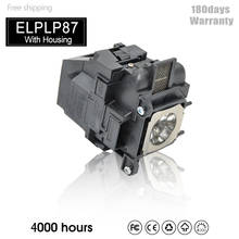 Lâmpada de projetor sobressalente elplp87 para brilho 536wi, tamanhos, identidades, gêmeos, drive, powerlite 520, power 2024 - compre barato