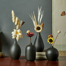 Vaso de flores moderno e minimalista artesanal arte vaso cerâmica ornamentos sala estar modelo decoração para casa jarrones decorativos modernos 2024 - compre barato