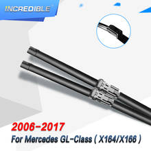 INCREDIBLE Wiper Blades for Mercedes Benz GL Class x164 x166 GL 350 400 450 500 550 63 AMG BlueEFFICIENCY 2024 - buy cheap