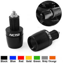 For HONDA NC750 NC 750 S/X All Year Universal Motorcycle 7/8" Handlebar Grip Ends Counterweight Handle Bar End Cap Plug Slider 2024 - buy cheap