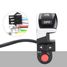 Plastic Scooter Switch Front Lamp Signal Turn Signal Bike Bell Born Electric Bike Switch Button Shock-Resistant 3 In 1 Type 2024 - buy cheap