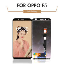 100% Tested for Oppo F5 LCD Display Touch Screen Digitizer Assembly for Oppo F5 Full LCD Replacement Parts Free Shipping 2024 - buy cheap