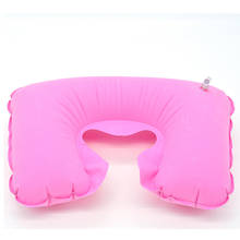 1PC Air Inflatable U-shape Neck Pillow Travel Rest Outdoor Portable Folding Airplane Travel 2024 - buy cheap