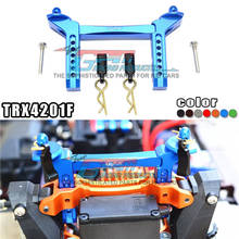 Peças de carro rc trx4201f para upgrade, acessórios de liga de alumínio, quadro da coluna, parte dianteira de automóveis 2024 - compre barato