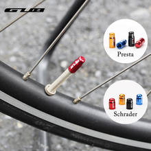 GUB Presta Schrader колпачок клапана для велосипедной шины пылезащитный прочный алюминиевый MTB для горного велосипеда защитный клапан для велосипедных частей 2024 - купить недорого