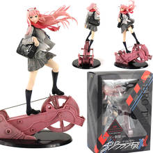 Figura de Darling in the FRANXX de juguete Zero Two 02, ropa roja, figuras de acción de Anime de PVC para niñas, modelos de Juguetes 2024 - compra barato